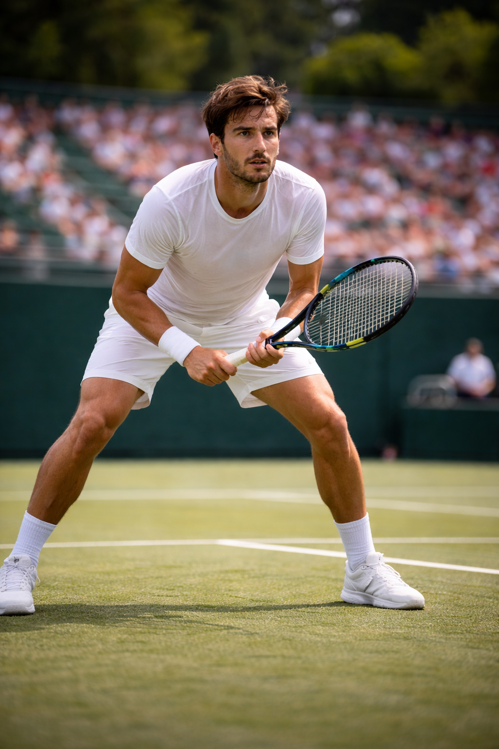 Vrcholový sportovec při tréninku